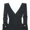 (WMNS) Converse Casual Suspender Skirt Asia Sizing 'Black' Women's 10018415-A02