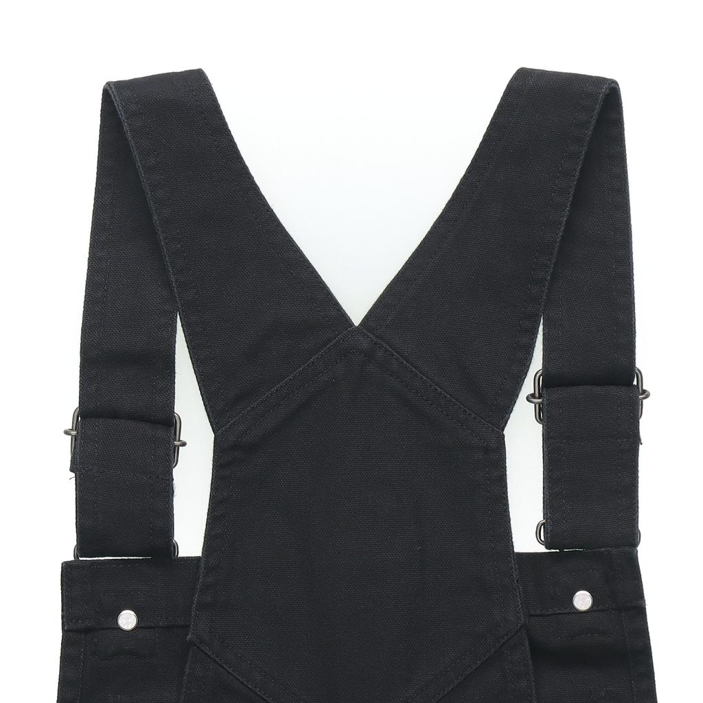 (WMNS) Converse Casual Suspender Skirt Asia Sizing 'Black' Women's 10018415-A02