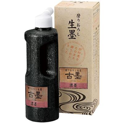 Kuretake Calligraphy Ink, Ground Ink, Unprocessed, Aged Ink, Dark Ink, 250g CB7-25