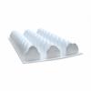 Twisted Hemp Pattern Cotton Candy Cake Mold Food-Grade Silicone Dessert Baking Tools  Universal