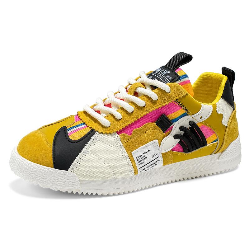 2025 Summer New Fashion Versatile Comfortable High-end Light Luxury Forrest Gump Shoes Soft Sole Light Board Shoes Trendy Men's Shoes