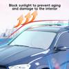 Universal Car UV Protection Windshield Sunshades Car SunShade Front Rear Car Window Anti Snow Sun Shade Auto Windshield Cover