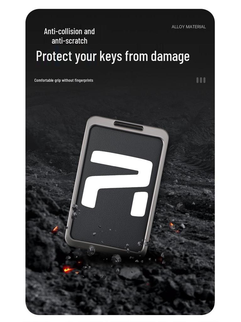 2024 Rising R7 F7 NFC Card Holder: Zinc Alloy Protective Shell for Cars