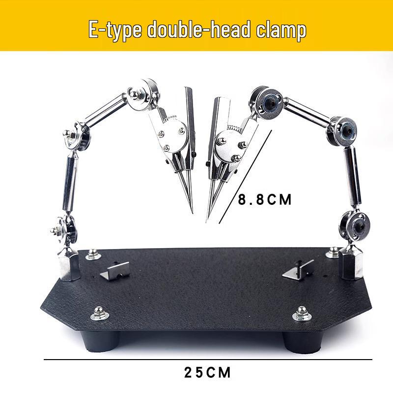 Rotating Universal Soldering Iron Stand with Clip for Jewelry Repair and Welding