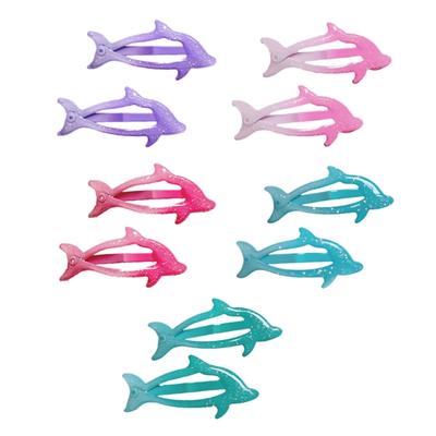 1 Paar Seitenhaarspangen Haargriff Kopfschmuck für tägliches Tragen Delfin Kopfschmuck für Mädchen Haarspangen Haarnadel Haarschmuck