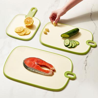 Chop And Serve Cutting Board Anti-Slip Plastic Chopping Board for Meat Veggies Safe Kitchen Essential