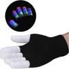 LED Flashing Gloves Finger Light Gloves with Multi Modes Colorful Light Up Warm Gloves