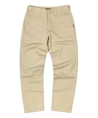 Leideun Heavy Fatigue Pants-Beige