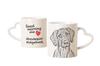 Rhodesian Ridgeback, African Lionhound - Cup with a Dog, Adorable Cup with a Heart-shaped Handle, Universal Gift from the Brand