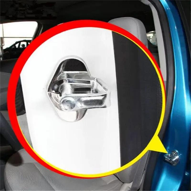 Car Door Lock Decoration Cover For Opel Mokka Zafira ignia Car Door Buckle Cover Car Styling 4pcs
