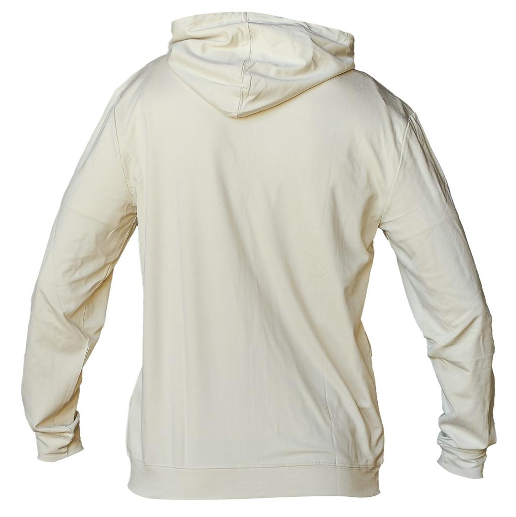 Joma Kapuzenpullover für den Innenbereich mit Reißverschluss, beiges Herren-Sweatshirt