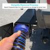 RV 4x4 Bumper End Cap with Ventilation Holes Durable Construction Universal Fit Heavy-duty Sewer Hose Bumper Cap