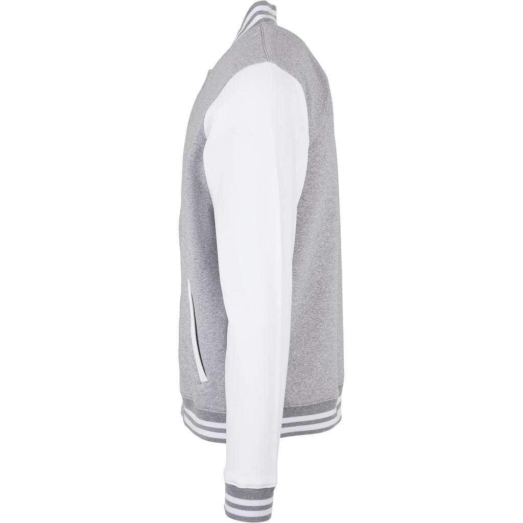 Build Your Brand Mens Basic College Jacket