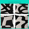 Linen Geometric Abstract Pillow Cover  Modern Home Decor For Living Office Room