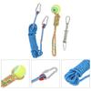 Spring Pole Dog Rope Toys Interactive Hanging Bungee Dog Toys for Medium Large Dogs 16.4ft