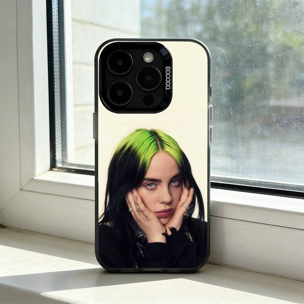 

Singer C-BillieS Album Phone Case For iPhone 17,16,15,14,13,12,11 Plus,Pro Max,XS,Colorful Silver Phone case Funda Cover iPhone16promax
