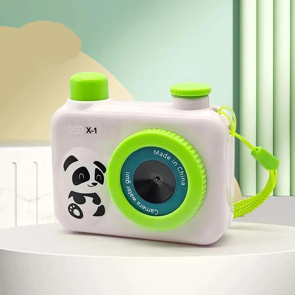 Simulation Fun Camera Water Gun Mini Water Spray Toy for Summer Outdoor Fun Creative Prank Gift for Kids Swimming Pool Party