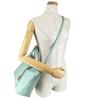 Michael Kors Satchel Shoulder Bag Handbag Cowhide Light Green Women 35S0GYZS3L Used