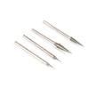 10Pc 0.6Mm-4Mm Diamond Burr Grinding Bit Point 2.35Mm Shank For Glass Stone Jade