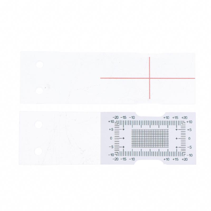 Clear Acrylic Crack Gauge Monitor Accurate Crack Monitoring Record Tool Crack Measuring Instrument For Monitoring Wall Cracks