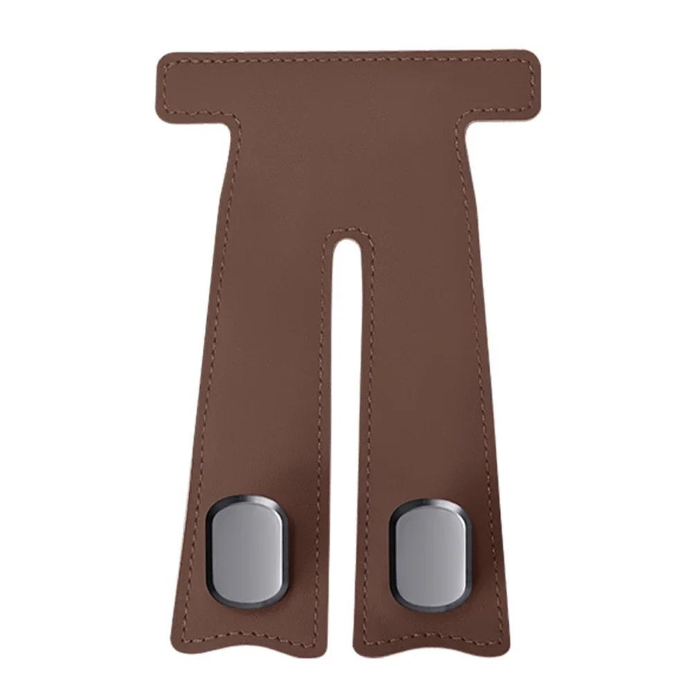 Universal Car Passenger Glove Box Hidden Hooks Purse Bag Suede Leather Hanger Hat Holder Interior Storage Auto Hook Accessories