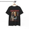 Maglietta del film Obsession Vintage Gothic Horror Tee Maglietta Grafica per Amanti dei Film Thriller