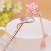 Women's 2026 Spring/Summer Chinese Tassel Alloy Hairpin - Qipao Hair Accessories