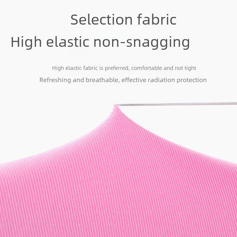 Luvas de proteção UV para Nail Art, mangas anti-preto de meio dedo (MJ03)