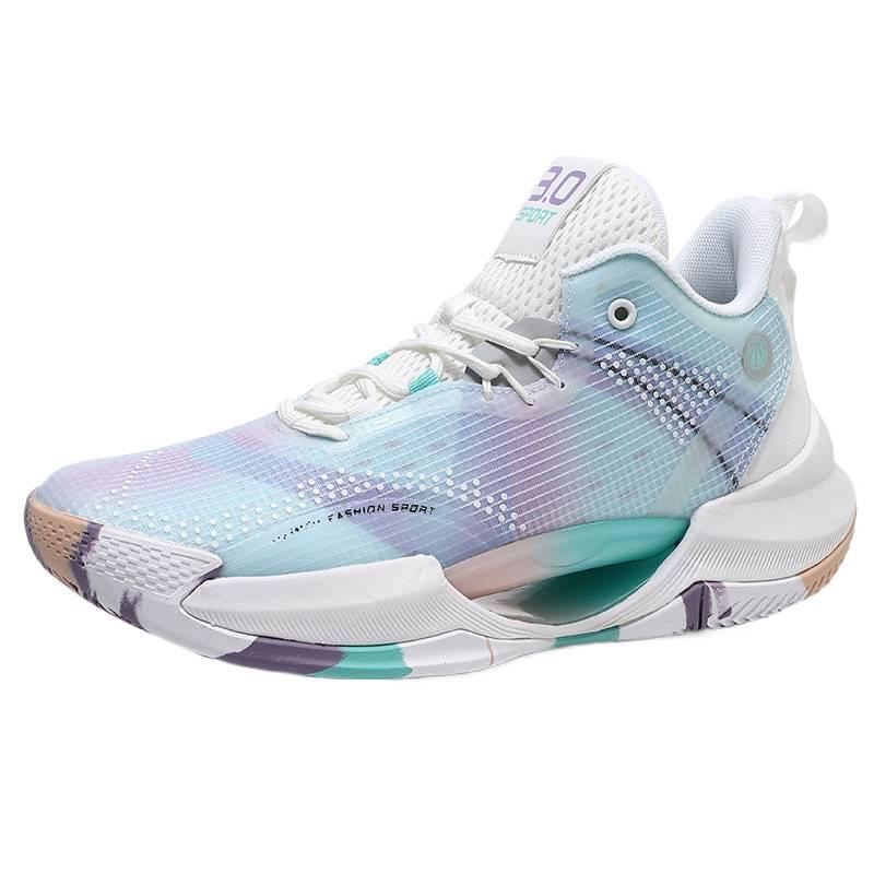 Friction sound teen luminous actual basketball shoes men's 2025 spring new wear-resistant and non-slip couple sports shoes