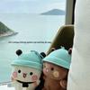 Cute Panda Plush Doll - Bedside Toy & Cartoon Couple Gift for Girls' Birthdays