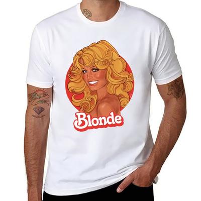 Blonde T-Shirt Cotton T Shirt Man Man T Shirt Designer T-Shirt