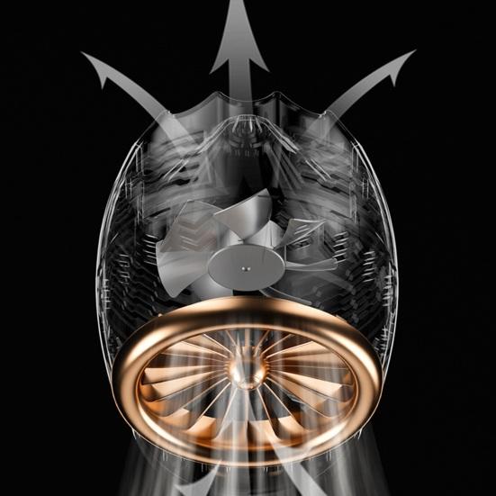 Portable Range Hood USB Powered 3-Speed Suction Fan Detachable Filter Desktop Kitchen Extractor Fan