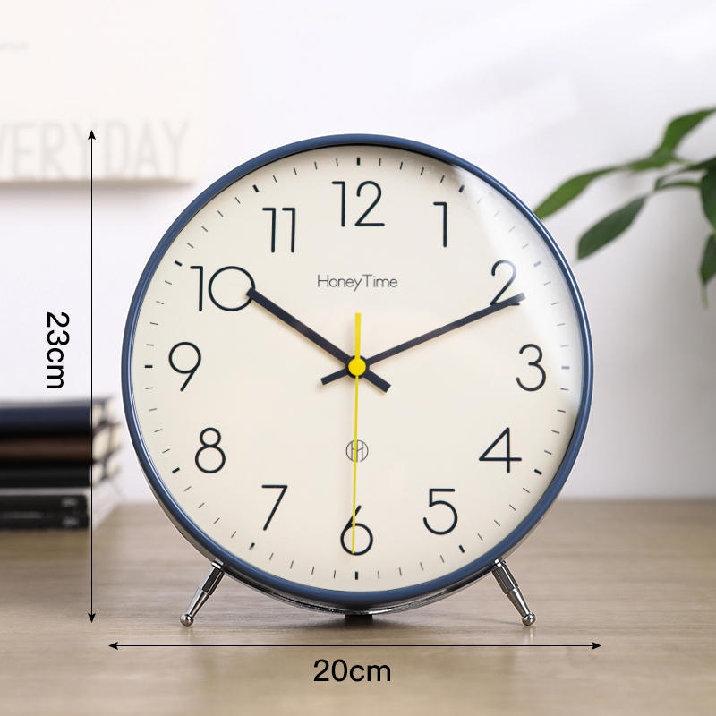 Modern Simple Pendulum Clock Living Room Desktop Clock Home Desktop Fashion Clock Sitting Clock Table Clock