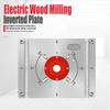 85-95mm Base Electric Aluminium Wood Milling Inverted Plate Screw Hole Spacing Bakelite Milling Woodworking Tool