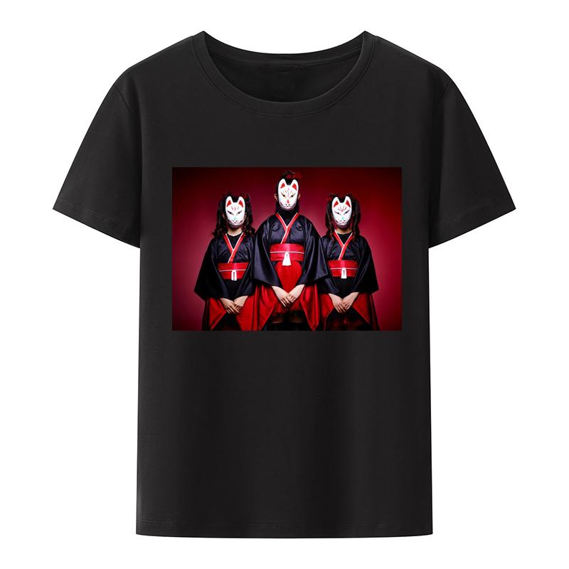 Novinka BABYMETAL Tričko Heavy Metal Elektroakustická kapela Rocková kapela Unisex a ženy Dárek Volný čas Street Hip-hop Módní Tričko