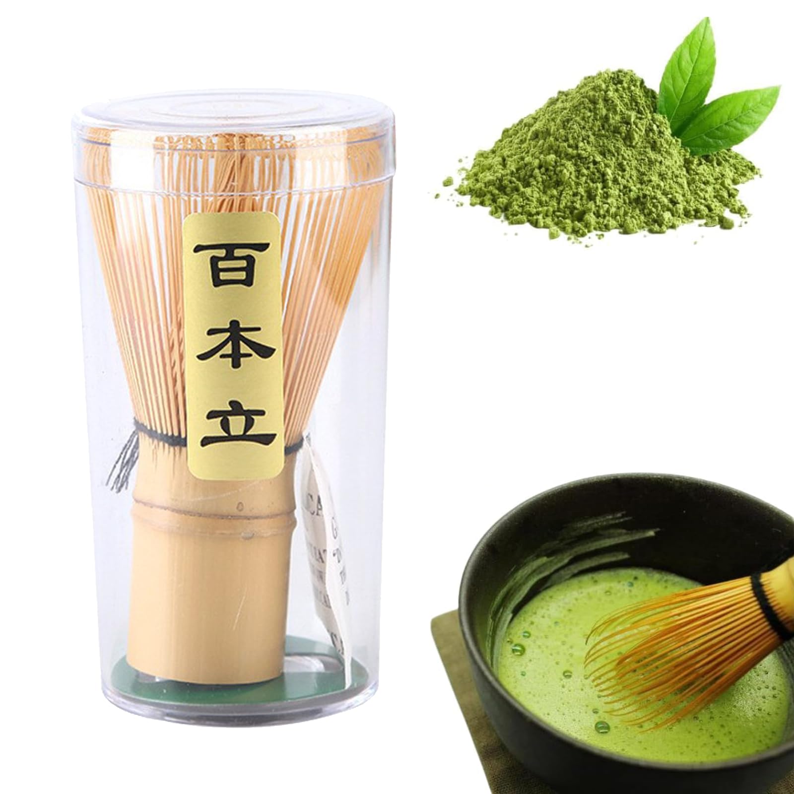 

wowjimi tea whisk tea ceremony bamboo tea tea whisk for powdered tea ceremony for and perfect for perfect for making matcha 100-piece set, utensils,