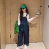 Frühling Herbst Hosenträger Jeanshosen Kinder Overalls für Mädchen Denim Jeans Jumpsuit Teenager