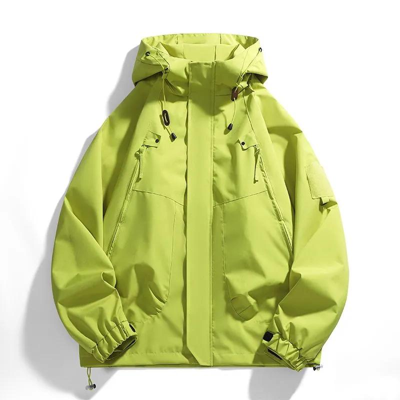 Fashionable Autumn Men and Women Loose Windproof Jacket Outdoor Trendy Jacket Fashionable