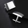 Lightweight Ergonomic Business Cufflinks Mirror Polished Copper Accessories Comfortable Cufflinks For All Day Comfort