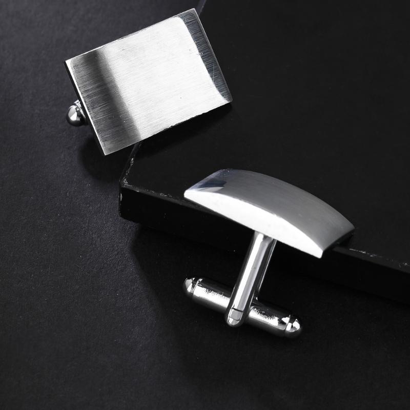 Lightweight Ergonomic Business Cufflinks Mirror Polished Copper Accessories Comfortable Cufflinks For All Day Comfort