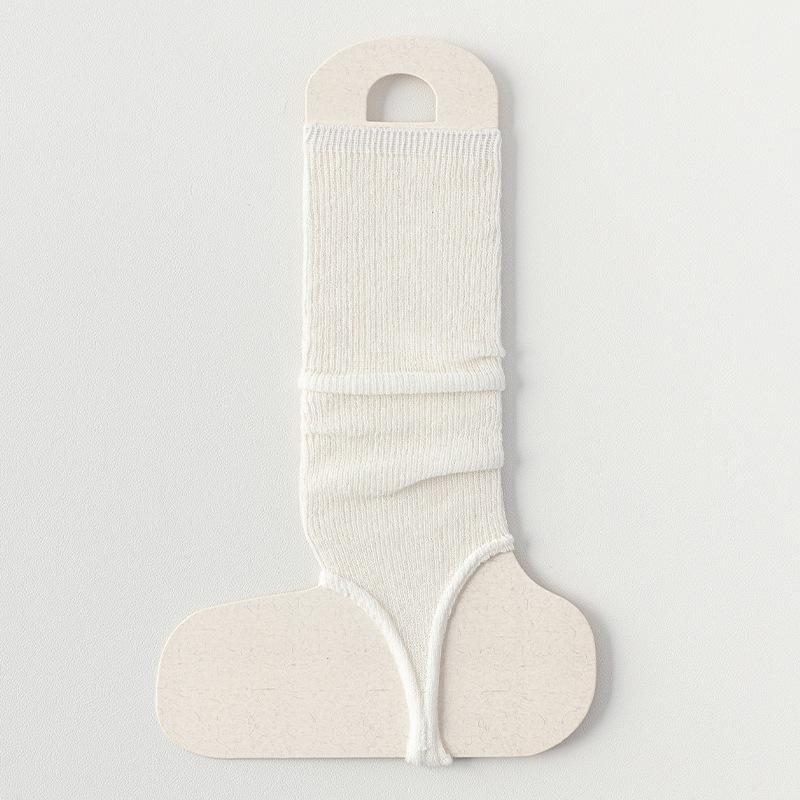 Women's Summer Ballet-Style Calf Slouch Socks - Japanese Slouch, Breathable, Sun Protection, Leg Slimming, Miu Style