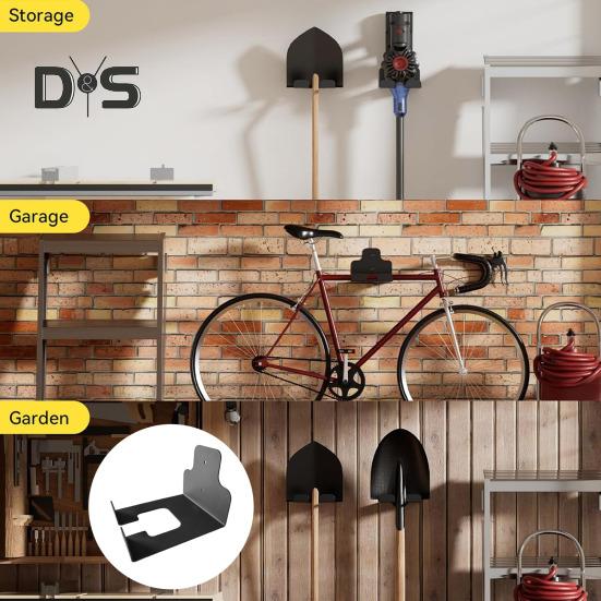 Garden Power Tool Hanger Hedge Trimmer Stand Strong Load-bearing Easy To Install Wall Mounted Grass Trimmer Storage Rack