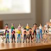 Non-movable Doll Collection Version Scale Doll Desktop Ornaments