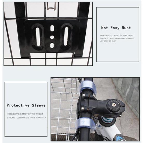 Recipient de Depozitare Design Pliabil Economisește Spațiu Sigur Coș Bicicletă Pliabilă pentru Bicicletă de Munte