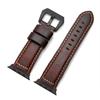 Vintage Watchbands 44mm 40mm 42mm 44mm Handmade Watch Strap Coffee Blue Red Green Replacement Watchwrist Belt Bracelet Accessory