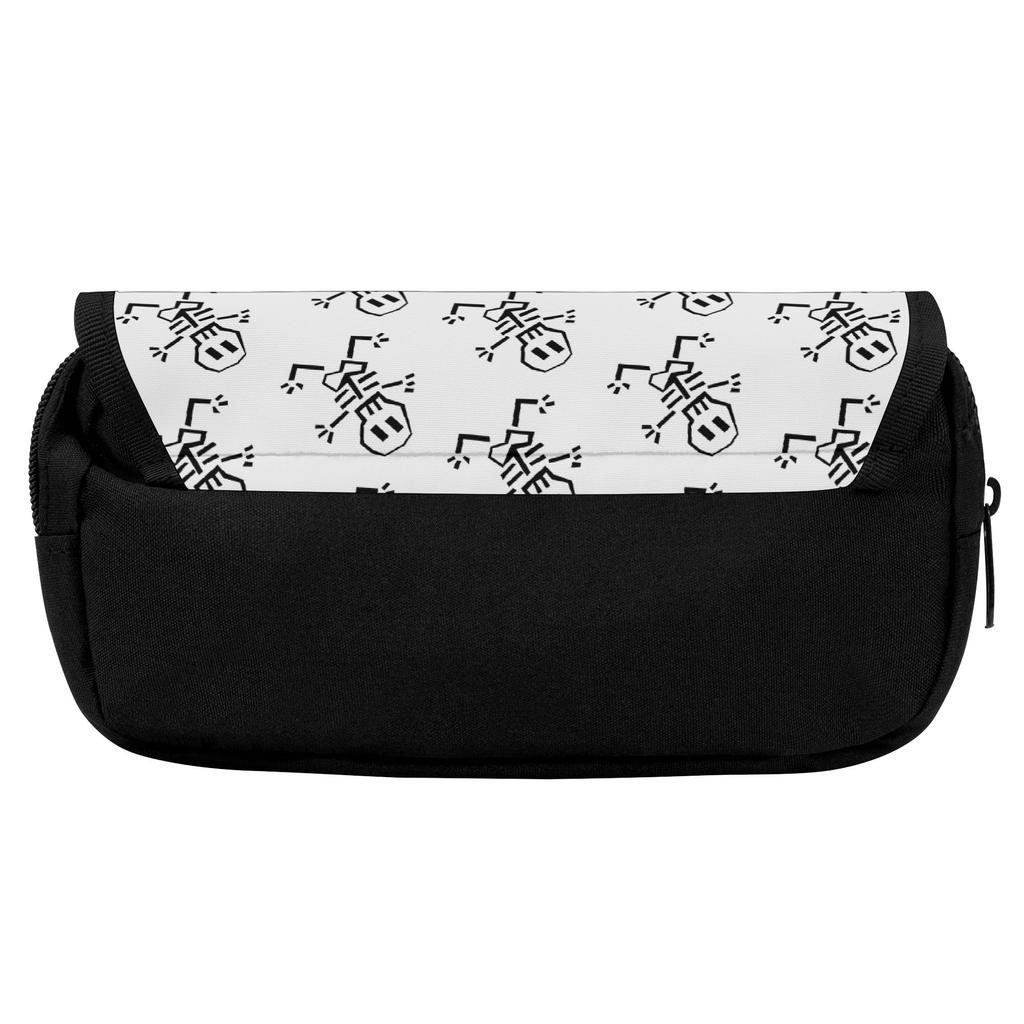 Pencil Case Multi Compartment Zipper Closure 300D Polyester with Two Compartments for Pens Ruler Scissors Students for Boys Girls