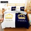 King And Queen Duvet Cover Set Microfiber Beard And Red Lips King Size Bedding Set For Couple Romantic Valentine's Day Presents