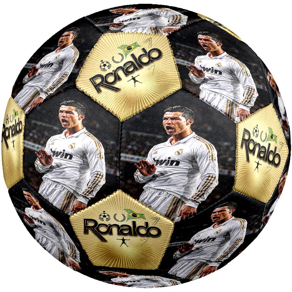 Ronaldo's Legacy Soccer Size 5 Soccer Football Machine-Stitched Indoor/Outdoor Universal Football Soccer Accessory