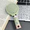 Diy Cartoon Air Cushion Comb Massage Portable Comb And Mirror All In One Comb