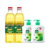 Dettol Classic Pine Hand Wash & Arowana Soybean Oil Combo
